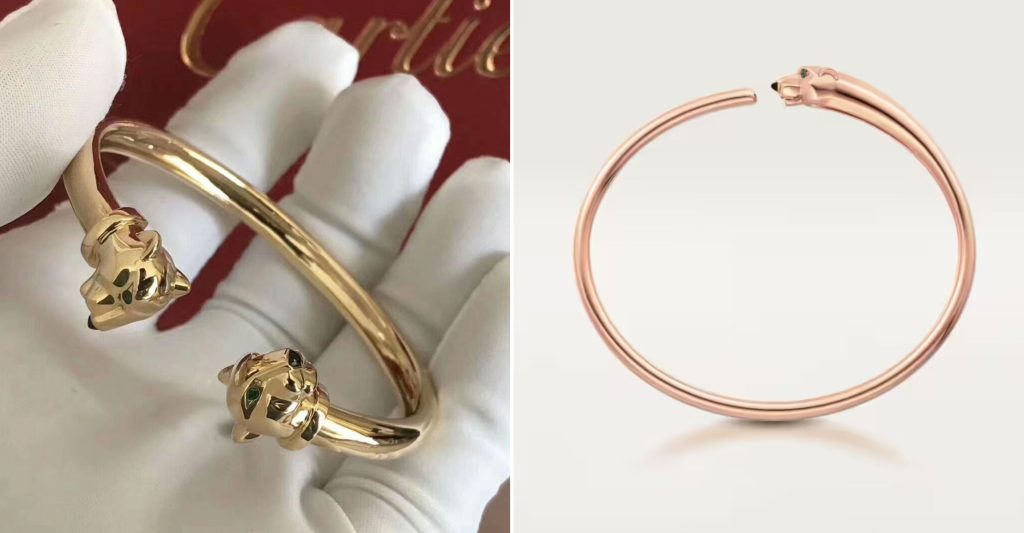 Panthère De Cartier Bracelet Rose Gold