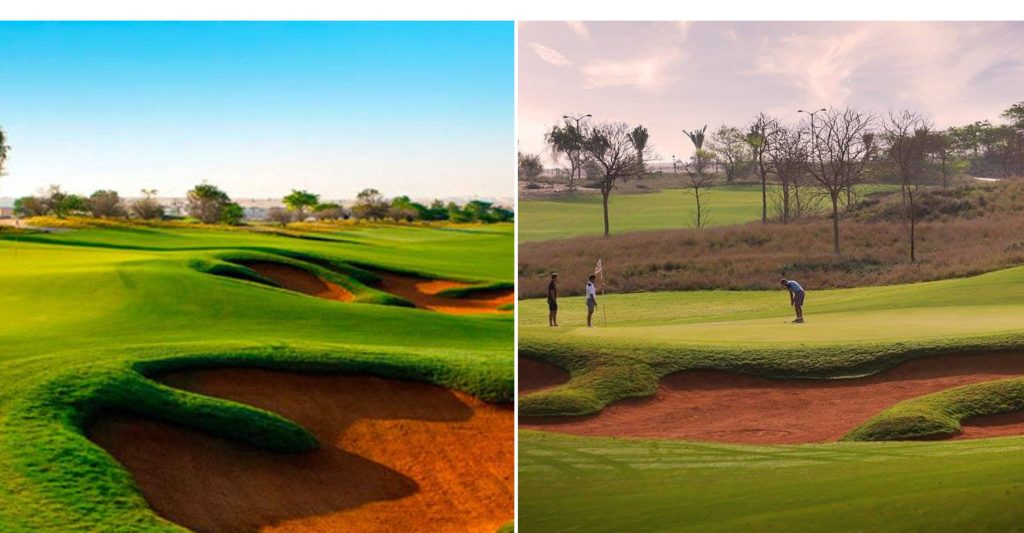 Fire Golf Course Dubai at JGE