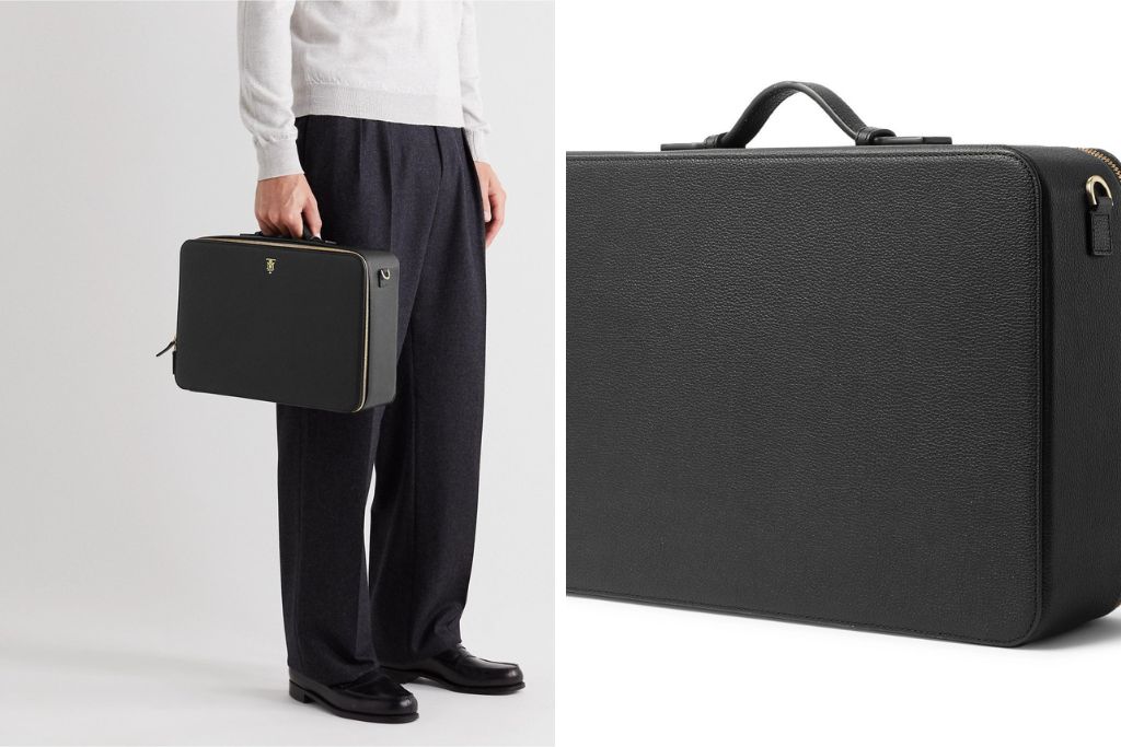 Montroi Leather Briefcase