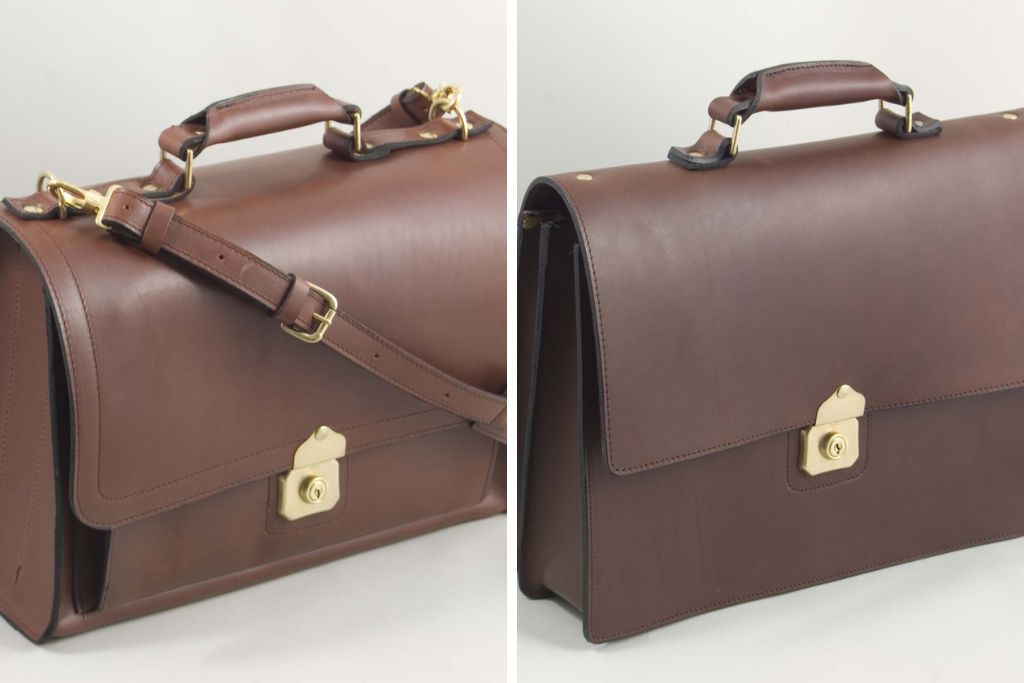 Satchel Leather Briefcase