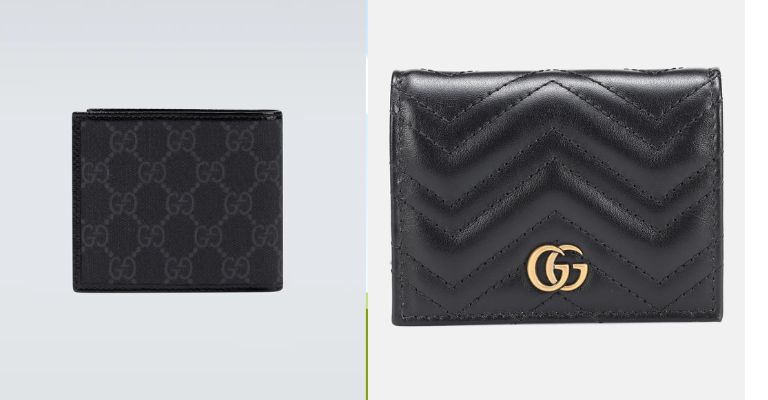 Gucci Black "GG" Wallet