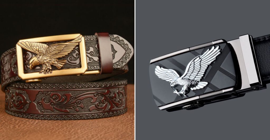 American Eagle Leather Belt